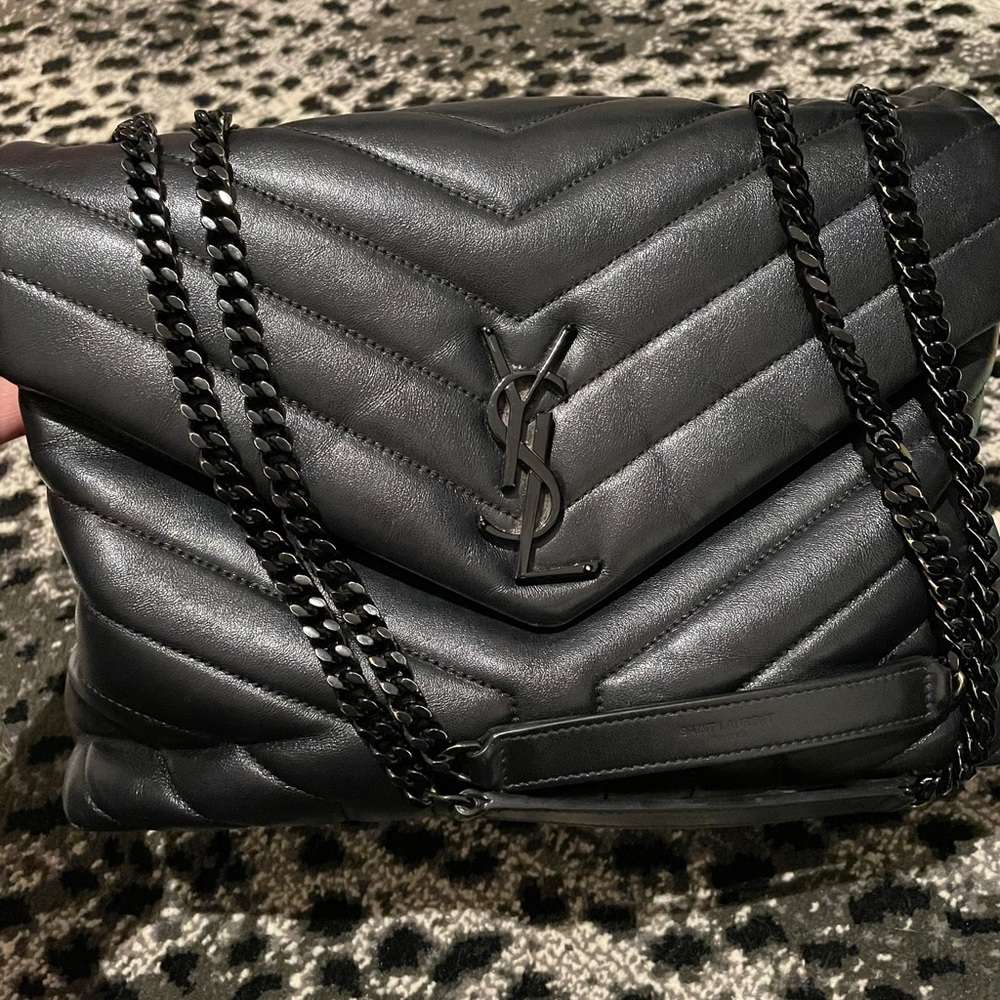 Saint Laurent Medium Loulou Matelassé Leather Bag